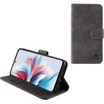 Lime Successories Lime ���� Oppo RENO11 F 5G CPH2603 6.7'' Essential Magnet Book Stand Clip GREY