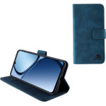 Lime Successories Lime ���� Realme C63 4G 6.74'' Essential Magnet Book Stand Clip Dark BLUE