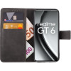 Lime Successories Lime ���� Realme Gt 6 5G 6.78'' Essential Magnet Book Stand Clip GREY