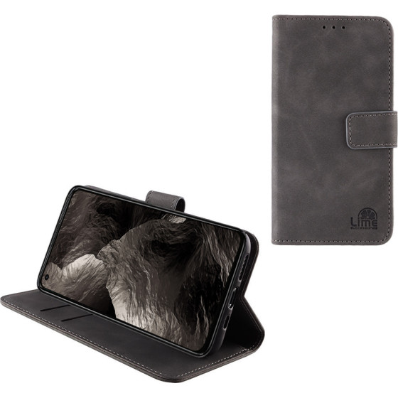 Lime Successories Lime ���� Realme Gt Master 5G 6.43'' Essential Magnet Book Stand Clip GREY