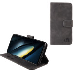 Lime Successories Lime ���� Xiaomi Poco F6 Pro 5G 6.67'' Essential Magnet Book Stand Clip GREY