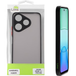 Lime Successories Lime ���� Xiaomi Redmi 13/ Poco M6 4G 6,79'' Hardshell Fusion Full Camera Protection Black With Red KEYS