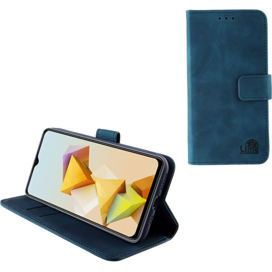 Lime Successories Lime ���� Zte Blade A73 5G 6.52'' Essential Magnet Book Stand Clip Dark BLUE
