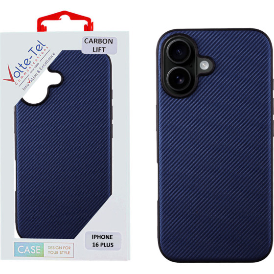 Volte-Tel ���� Iphone 16 Plus 6.7'' Carbon Lift Camera Guard BLUE