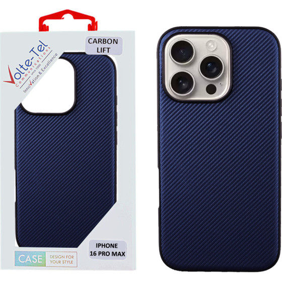 Volte-Tel ���� Iphone 16 Pro Max 6.9'' Carbon Lift Camera Guard BLUE