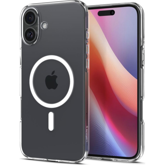 Spigen Liquid Crystal Combatible With Magsafe Iphone 16 Plus Clear Backcover - (ACS08388)