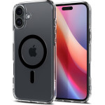 Spigen Ultra Hybrid Combatible With Magsafe Iphone 16 Plus Black Backcover - (ACS08076)