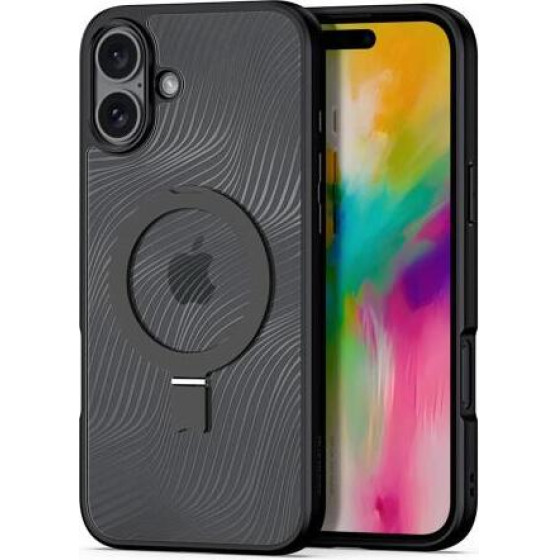 Dux Ducis ���� Tpu & Pc Aimo Magnetic Magsafe �� Stand Apple Iphone 16 �����