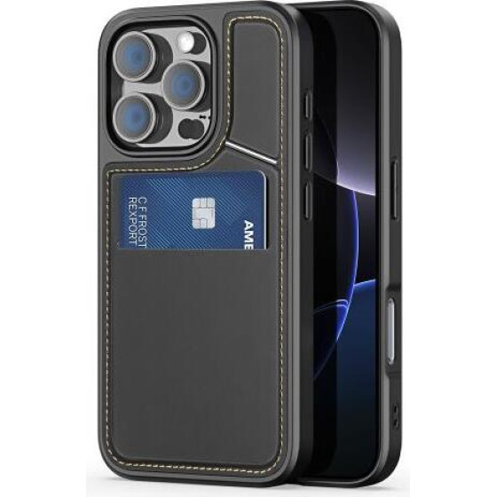 Dux Ducis ���� ��������� Rafi Ii Mag 3 �� 1 Magsafe Rfid Blocker Apple Iphone 16 Pro �� Stand �����