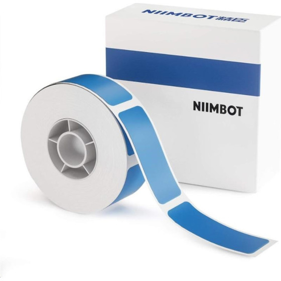 NIIMBOT Thermal Label Paper 12*40-160 Blue - (A2A68301201)