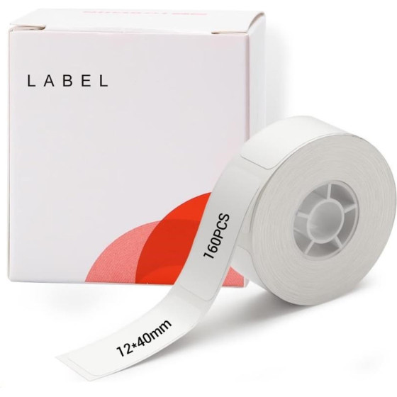NIIMBOT Thermal Label Paper 12*40-160 White - (A2A68601601)