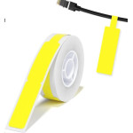 NIIMBOT Thermal Label Paper 12.5*74+35-65 Cable Yellow - (A2K18638301)