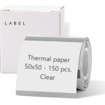 NIIMBOT Thermal Label Paper 50*50-150 Transparent - (1EA01046101)