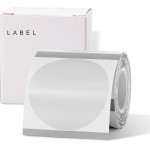 NIIMBOT Thermal Label Paper 50*50-150 Transparent Round - (A2G88918301)