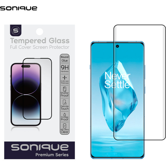 Sonique Curvy Glass Premium Series Hd Full Cover 9H Oneplus 12R 5G �����