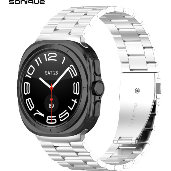 Sonique ������� Stainless Steel Bracelet Classic ��� Samsung Galaxy Watch 7 Ultra (47mm) �����