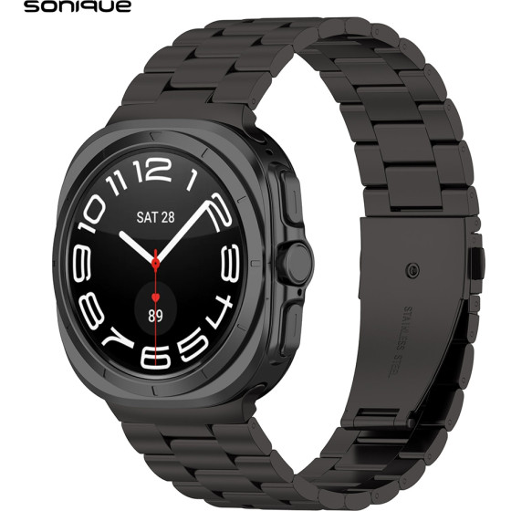 Sonique ������� Stainless Steel Bracelet Classic ��� Samsung Galaxy Watch 7 Ultra (47mm) �����