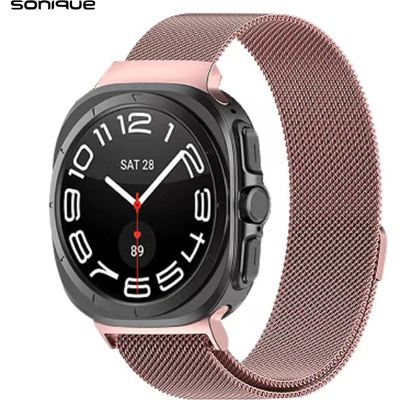 Sonique ������� Stainless Steel Milanese Classic ��� Samsung Galaxy Watch 7 Ultra (47mm) ��� �����