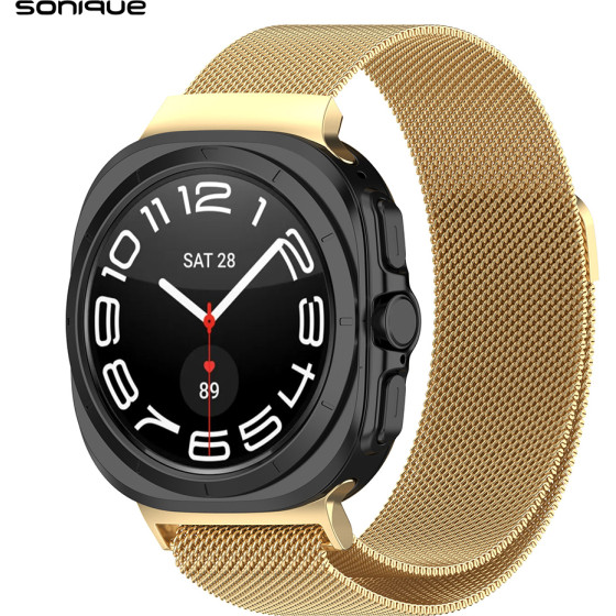 Sonique ������� Stainless Steel Milanese Classic ��� Samsung Galaxy Watch 7 Ultra (47mm) �����