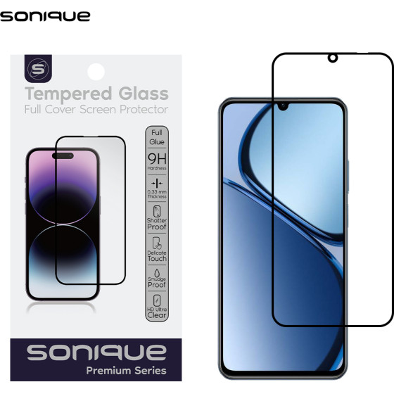 Sonique Hardy Glass Premium Series Hd Full Cover 9H Realme C63 4G �����