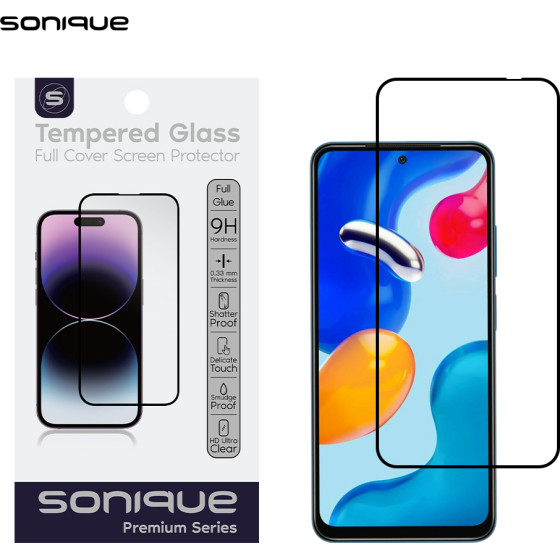 Sonique Hardy Glass Premium Series Hd Full Cover 9H Xiaomi Redmi Note 11 4G / Redmi Note 11S �����