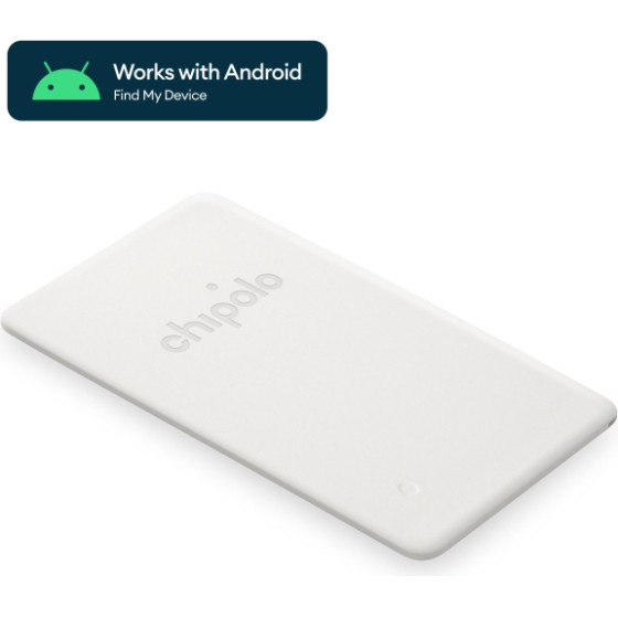 CHIPOLO Card Finder White (Only Android PHONES) - (CHC23RRCSINT)