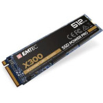 Emtec Ssd M2 Pcie 3.0 X300 512GB Internal - (ECSSD512GX300)