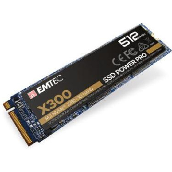 Emtec Ssd M2 Pcie 3.0 X300 512GB Internal - (ECSSD512GX300)