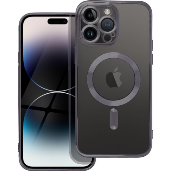 Is Tpu Mag Electro Iphone 16 Pro Trans Black Backcover - (MAGETPUIP16PR)