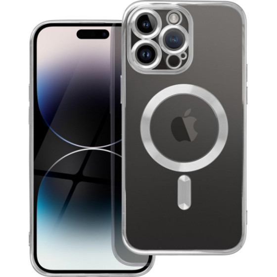 Is Tpu Mag Electro Iphone 16 Pro Trans Silver Backcover - (MAGETPUIP16PS)