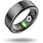 Ksix Smartring Saturn M Size 10 19,8mm Black - (BSR01N10)