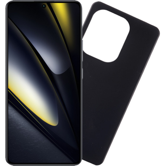 Volte-Tel ���� Xiaomi Poco F6 5G 6.67'' Silicon Tpu Camera Guard BLACK