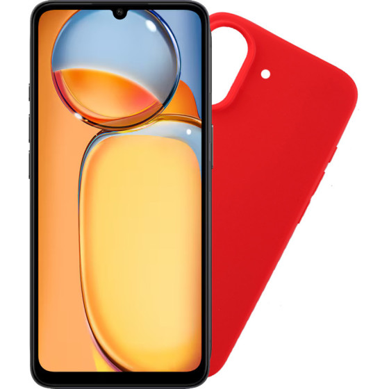 Volte-Tel ���� Xiaomi Redmi 13C 4G/5G 6.74'' Silicon Tpu Camera Guard RED