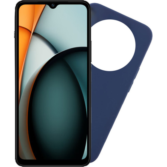 Volte-Tel ���� Xiaomi Redmi A3 4G 6.71'' Silicon Tpu Camera Guard BLUE
