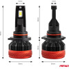 AMiO ������ Led CAN-Bus H�4 9006 9 16V 90W 6.500K 9900lm (�� ������������) X3 Series - 2 ���. - (02983)
