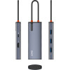 Ldnio Docking Station DS-15H, 5 �����, USB-C �������, 4K, 100W PD, ����