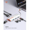 Ldnio Docking Station DS-26H, 6 �����, USB-C �������, 4K, 100W PD, �����