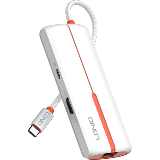 Ldnio Docking Station DS-26H, 6 �����, USB-C �������, 4K, 100W PD, �����