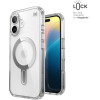 Speck Iphone 16 Case (150691-3199) Presidio Perfect Clear + Clicklock (CLEAR/CHROME)