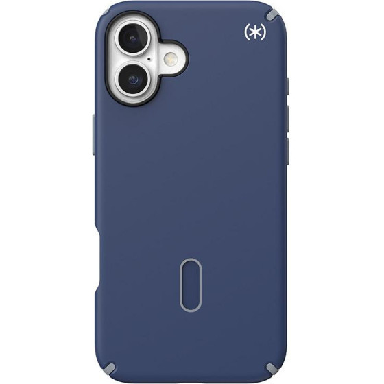 Speck Iphone 16 Plus Case (150712-3206) Presidio Pro + Clicklock (Coastal BLUE/DUSTGREY)