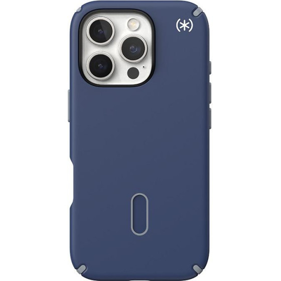Speck Iphone 16 Pro Case (150700-3206) Presidio Pro + Clicklock ( Coastal BLUE/DUSTGREY)