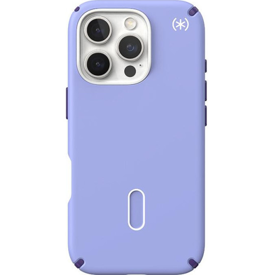 Speck Iphone 16 Pro Case (150700-3251) Presidio Pro + Clicklock ( Future LAVENDER/Cassis PURPLE)