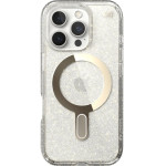 Speck Iphone 16 Pro Case (150706-9221) Presidio Lux + Clicklock (CLEAR/Gold GLITTER)