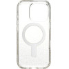 Speck Iphone 16 Pro Case (150706-9221) Presidio Lux + Clicklock (CLEAR/Gold GLITTER)