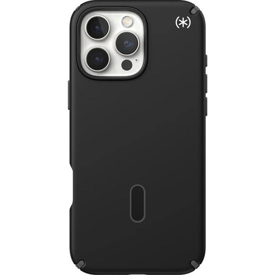 Speck Iphone 16 Pro Max Case (150724-3205) Presidio Pro + Clicklock (Black / Slate GREY)