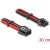 DeLock ������� 8 Pin �� 6+2 Pin Pcie �� ���������� ��������, 30cm - (80975)