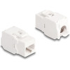 DeLock Keystone Module RJ45 �� LSA, Cat.6A UTP, �����, 4��� - (86051)