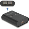 DeLock Usb Type B Switch 11503, 2 �� 1, ����� - (11503-DE)