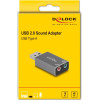DeLock ��������� ����� ���� 2x 3.5mm, Usb �������, ���� - (66633)