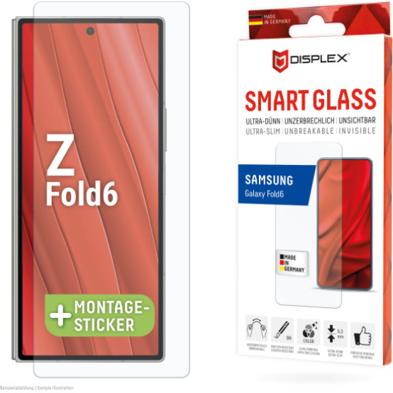 Displex Smart Glass 2D EASY-On Samsung Z Fold 6 - (02025)